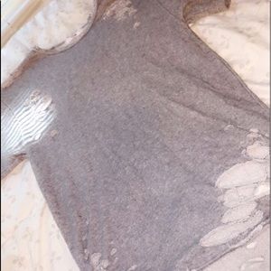 Zoomies ripped mens shirt